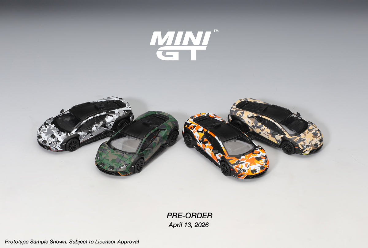 Mini GT 1:64 Lamborghini Huracán Sterrato All-Terrain Set (MGTS0026)