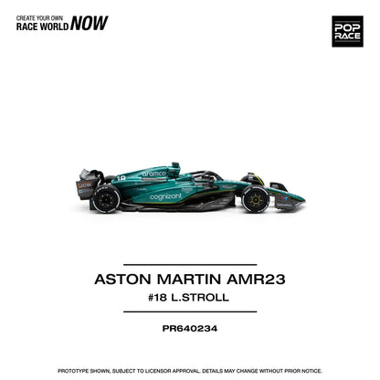 Pop Race 1:64 Aston Martin AMR23 #18 L.Stroll (PR640234)