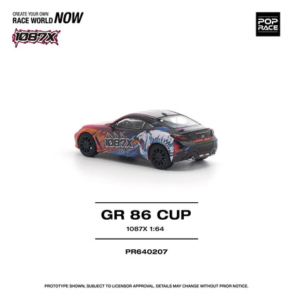 Pop Race 1:64 GR86 CUP 1087X (PR640207)