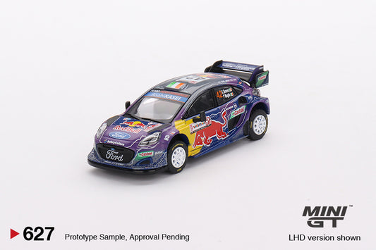 Mini GT 1:64 Ford Puma Rally1 #42 M-Sport Ford WRT 2022 Rally Italia Sardegna 2nd Place LHD (MGT00627-CH)