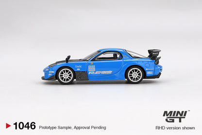 Mini GT 1:64 Mazda RX-7 RE-Amemiya 20B NA 3ROTOR-7 “Ama-san Go” (MGT01046-CH)