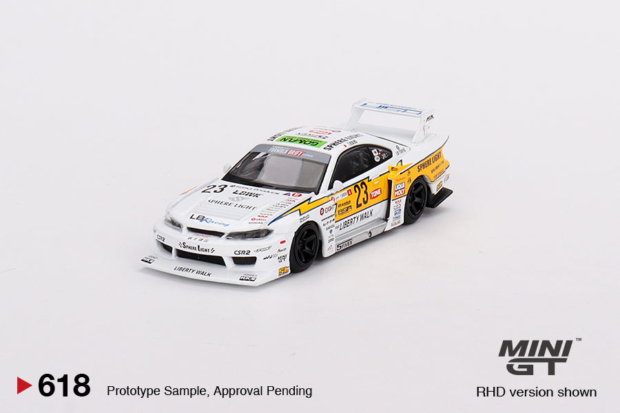 Mini GT 1:64 Nissan LB-Super Silhouette S15 SILVIA #23 2022 Goodwood Festival of Speed RHD (MGT00618-CH)