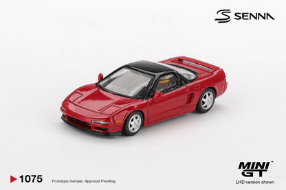 Mini GT 1:64 Honda NS-X Prototype Midship Sports 1989 Ayrton Senna w/ Figure (MGT01075-CH)