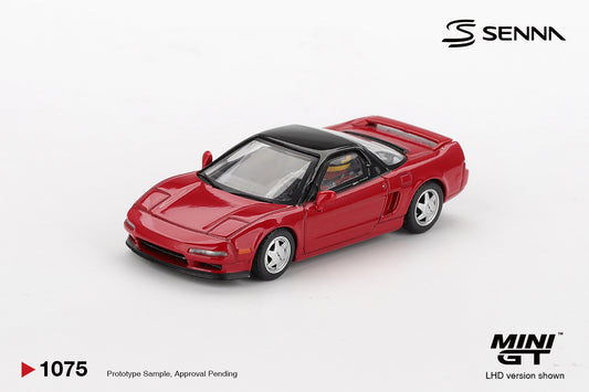 Mini GT 1:64 Honda NS-X Prototype Midship Sports 1989 Ayrton Senna w/ Figure (MGT01075-CH)