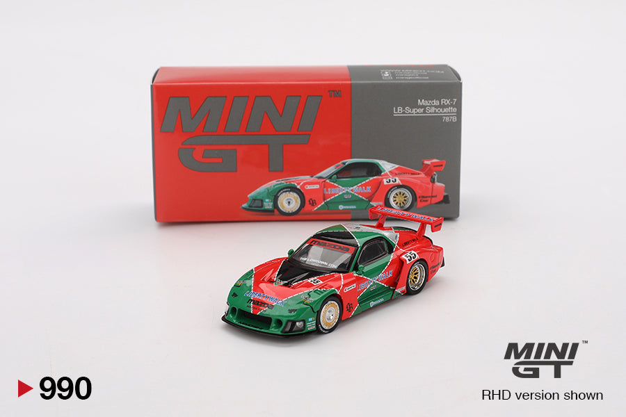 Mini GT 1:64 Mazda RX-7 LB-Super Silhouette 787B (MGT00990-CH)