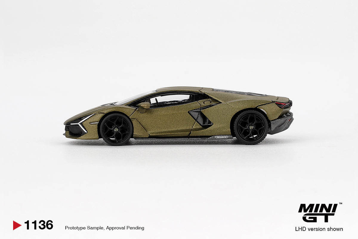 Mini GT 1:64 Lamborghini Revuelto Verde Gea Matte (MGT01136-CH)