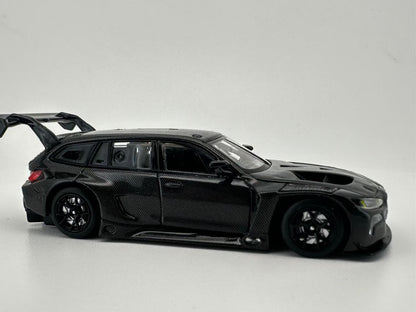 JICAR 1:64 M3 G81 Wagon Touring 24h Nurburgring Full Carbon Black in Premium Box Packaging