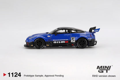 Mini GT 1:64 LB-Silhouette WORKS GT NISSAN 35GT-RR Ver.2 Blue (MGT01124-CH)
