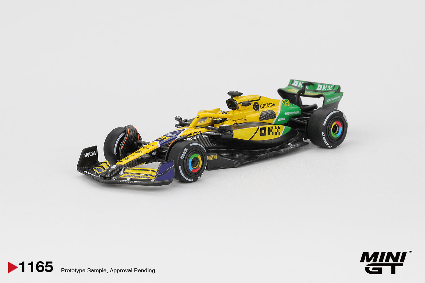 Mini GT 1:64 McLaren MCL38 #81 Oscar Piastri 2024 F1 Monaco GP 2nd Place (MGT01165-CH)