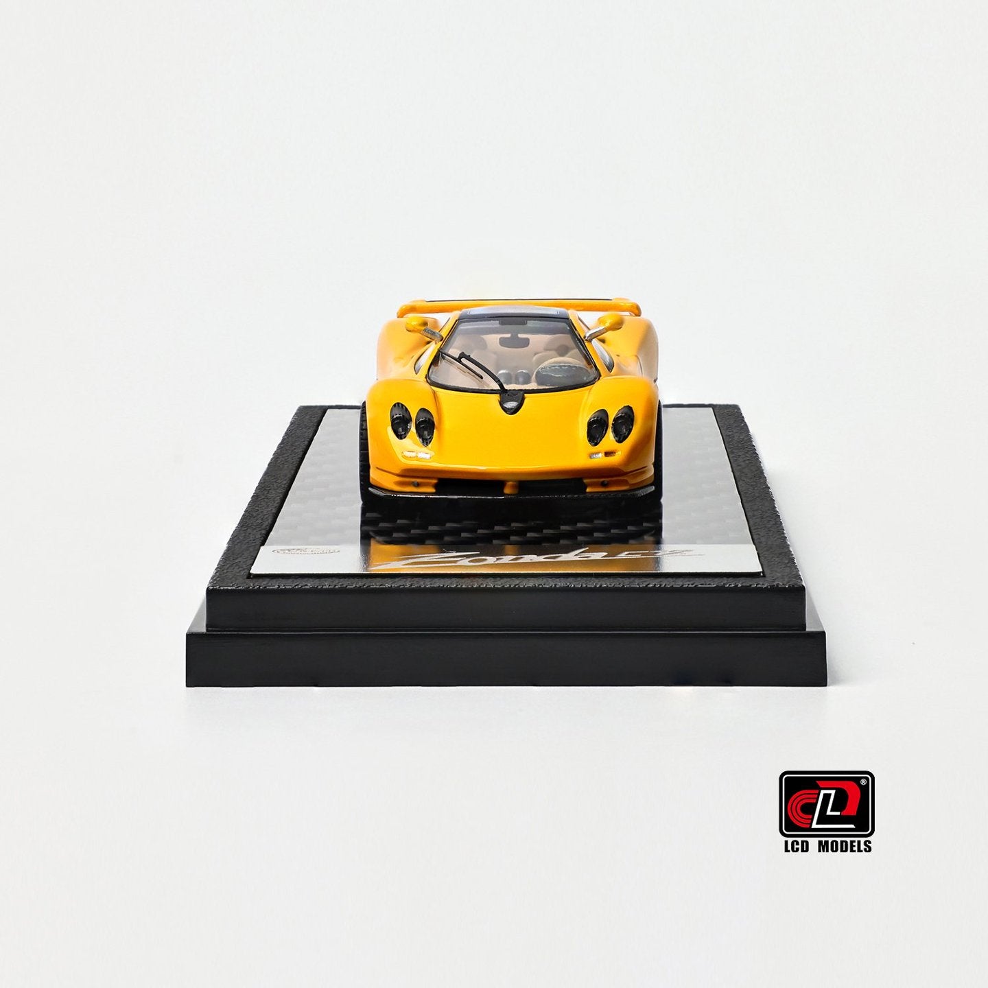 LCD 1:64 Pagani Zonda C12 Yellow Official Licensed