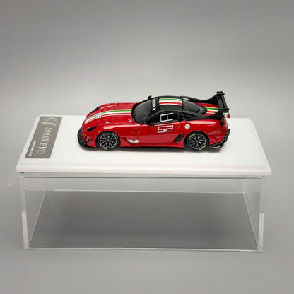 SK Model 1:64 Ferrari 599XX EVO Circuit Edition - #52 Standard Red in Premium Box Packaging