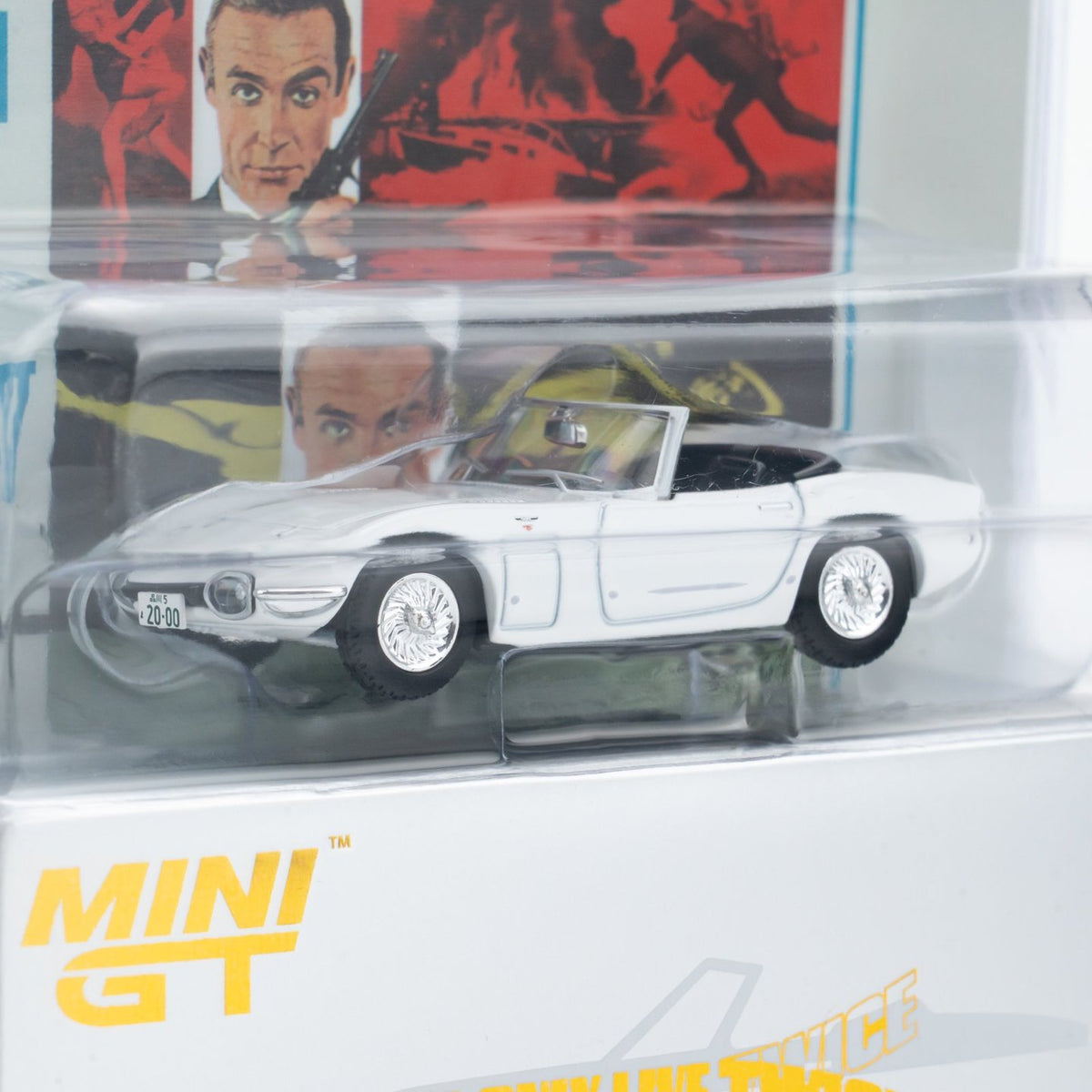 Mini GT 1:64 Toyota 2000GT Roadster “You Only Live Twice” in Blaster Packaging English Version (MGT00915-007ECH)