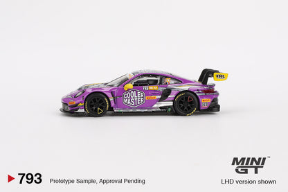 Mini GT 1:64 Porsche 911 GT3 R #27 HubAuto Racing 2023 FIA GT World Cup 70th Macau Grand Prix (MGT00793-CH)