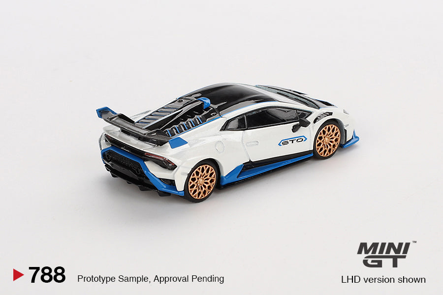 Mini GT 1:64 Lamborghini Huracán STO Bianco Asopo (MGT00788-CH)