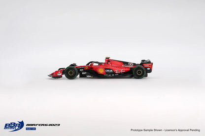 BBR 1/64 Ferrari SF23 #55 C. Sainz 2023 Monaco GP (BBRFER64023)