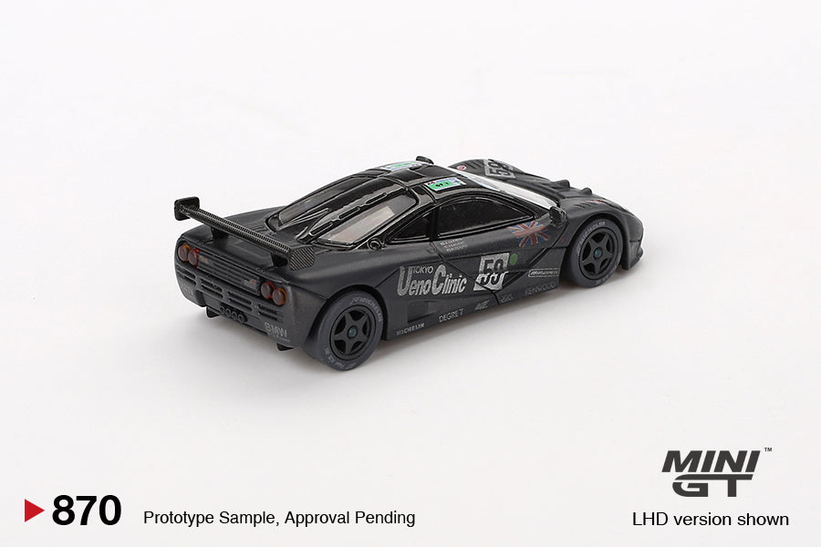 Mini GT 1:64 McLaren F1 GTR #59 1995 Le Mans 24Hr Winner Post-Race Weathered (MGT00870-CH)
