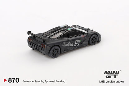 Mini GT 1:64 McLaren F1 GTR #59 1995 Le Mans 24Hr Winner Post-Race Weathered (MGT00870-CH)