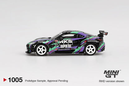 Mini GT 1:64 Toyota GR86 HKS TYPE R 2022 Tokyo Auto Salon (MGT01005-CH)
