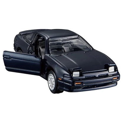 Tomica PREMIUM 1:62 Nissan 180SX Black Folding Head Lights Openable Doors No.06