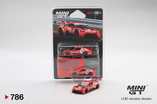 Mini GT 1:64 Honda NSX-GT "Type S" GT500 #8 "ARTA MUGEN NSX-GT " ARTA 2023 SUPER GT Series in Blister Packaging (MGT00786-BL)