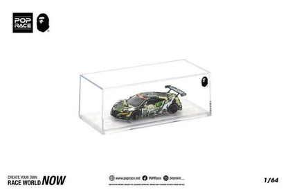 Pop Race 1:64 Honda NSX GT3 EVO 22 BAPE A Bathing Ape Green Beijing Special Edition
