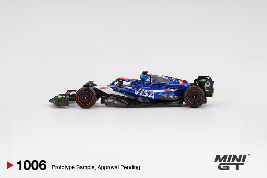 Mini GT 1:64 Red Bull RB VCARB 01 #3 Daniel Ricciardo 2024 F1 2024 Bahrain GP (MGT01006-CH)