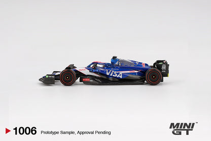 Mini GT 1:64 Red Bull RB VCARB 01 #3 Daniel Ricciardo 2024 F1 2024 Bahrain GP (MGT01006-CH)