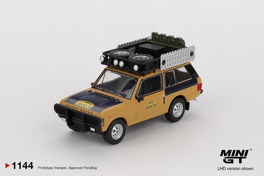 Mini GT 1:64 Range Rover 1981 Camel Trophy Sumatra C.Swoboda & K.Mentel Winner (MGT01144-CH)