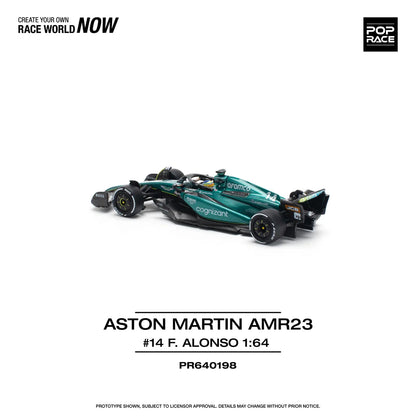Pop Race 1:64 Aston Martin AMR23 #14 F.Alonso (PR640198)