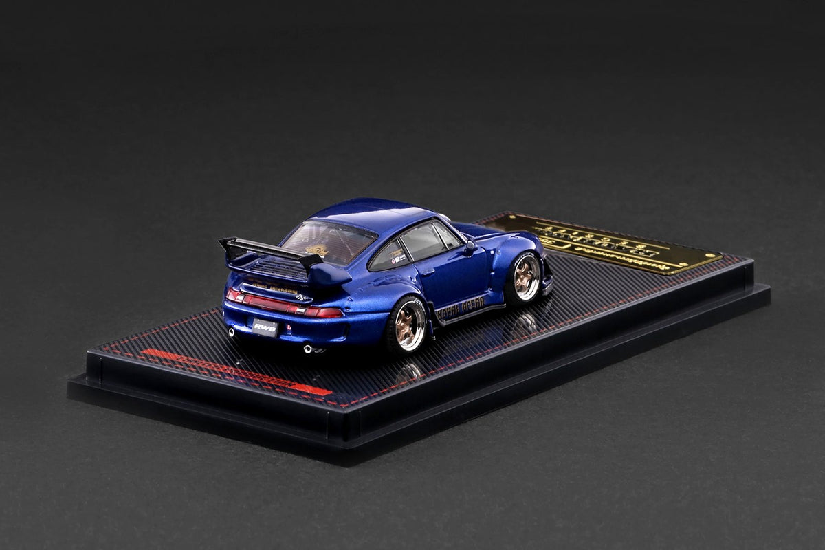 Ignition Model 1/64 RWB 993 Blue Metallic TMCS Malaysia 2026 Special Edition (IG4143)