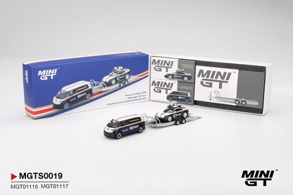 Mini GT 1:64 Porsche 911 Dakar #718 / Volkswagen ID. Buzz Porsche Centrum Gelderland Roughroads Set (MGTS0019)