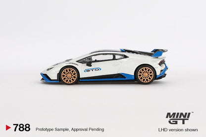 Mini GT 1:64 Lamborghini Huracán STO Bianco Asopo (MGT00788-CH)