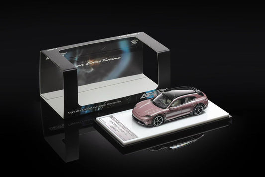 Aether Forge 1:64 Taycan Turbo S Cross Turismo Ice Pink