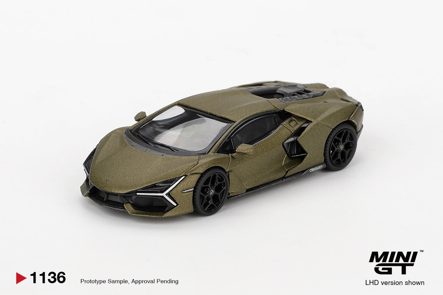 Mini GT 1:64 Lamborghini Revuelto Verde Gea Matte (MGT01136-CH)