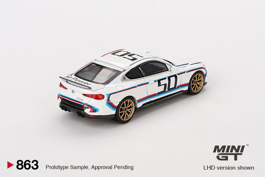 Mini GT 1:64 BMW 3.0 CSL White (MGT00863-CH)