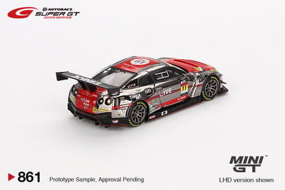 Mini GT 1:64 Nissan GT-R NISMO GT3 #11 "GAINER TANAX GT-R" GAINER 2023 SUPER GT SERIES in Blister Packaging (MGT00861-BL)