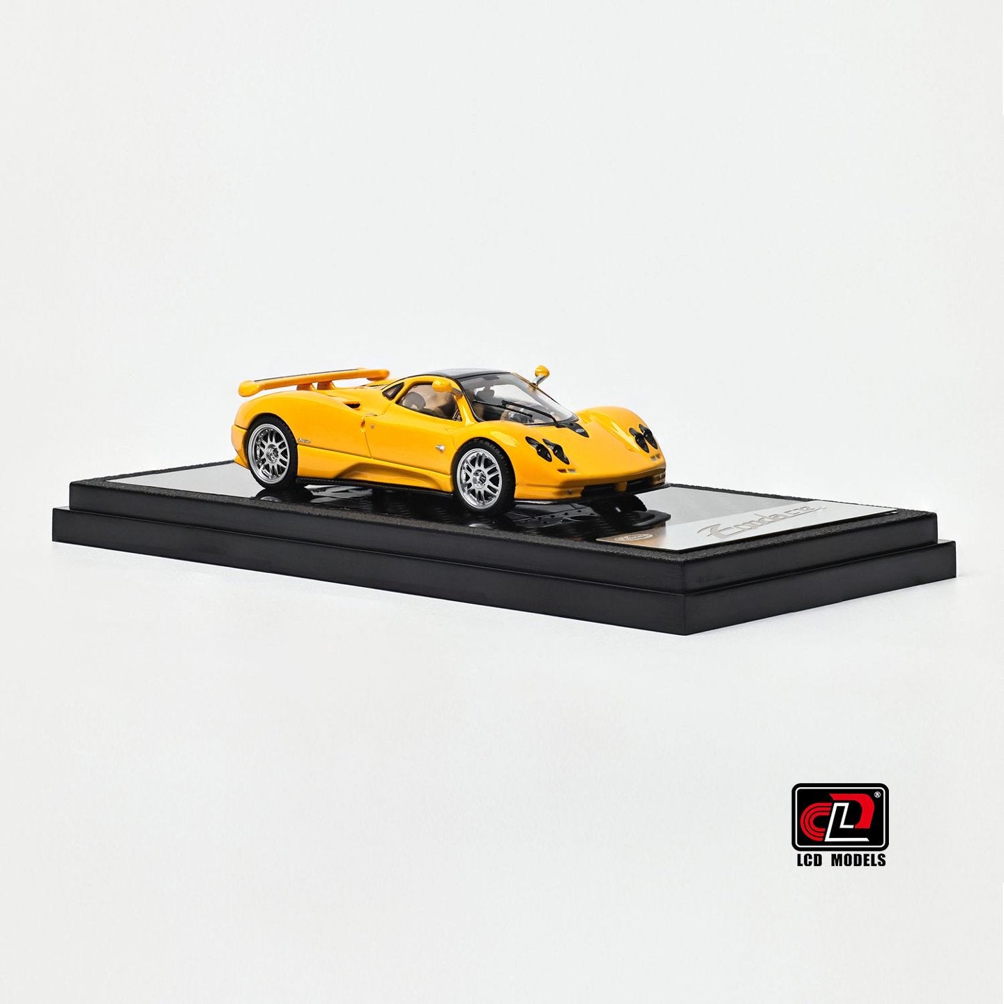 LCD 1:64 Pagani Zonda C12 Yellow Official Licensed