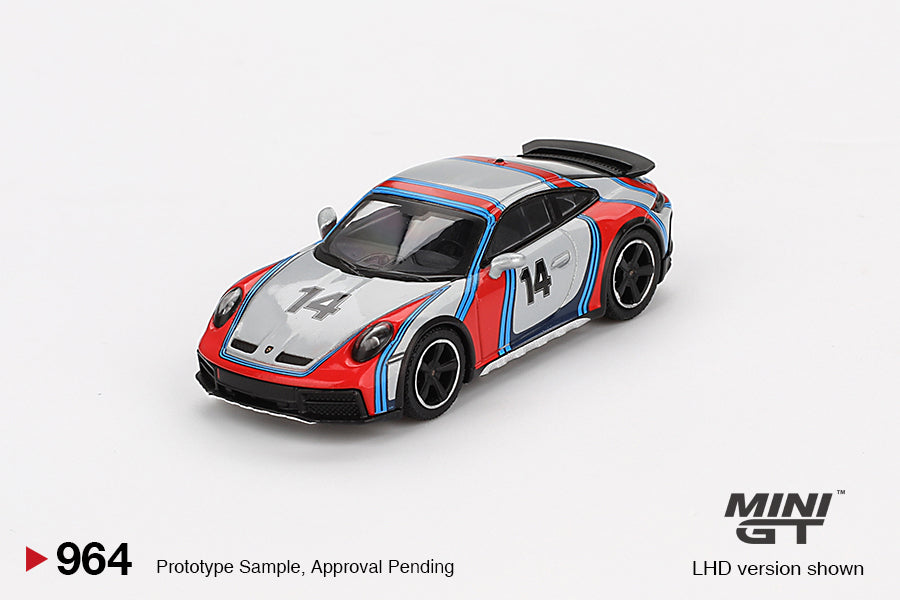 Mini GT 1:64 Porsche 911 Dakar Ice Grey Metallic "Rally 1978" (MGT00964-CH)