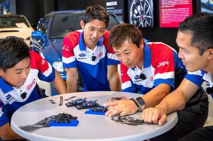 Kyosho 1:64 Subaru WRX STI NBR 2023 Test Car with LED (MOTN LED Base Compatible and Required to Light On)