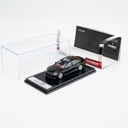 GCD X Enchery 1:64 Lexus LS500 Original Stance Black LHD
