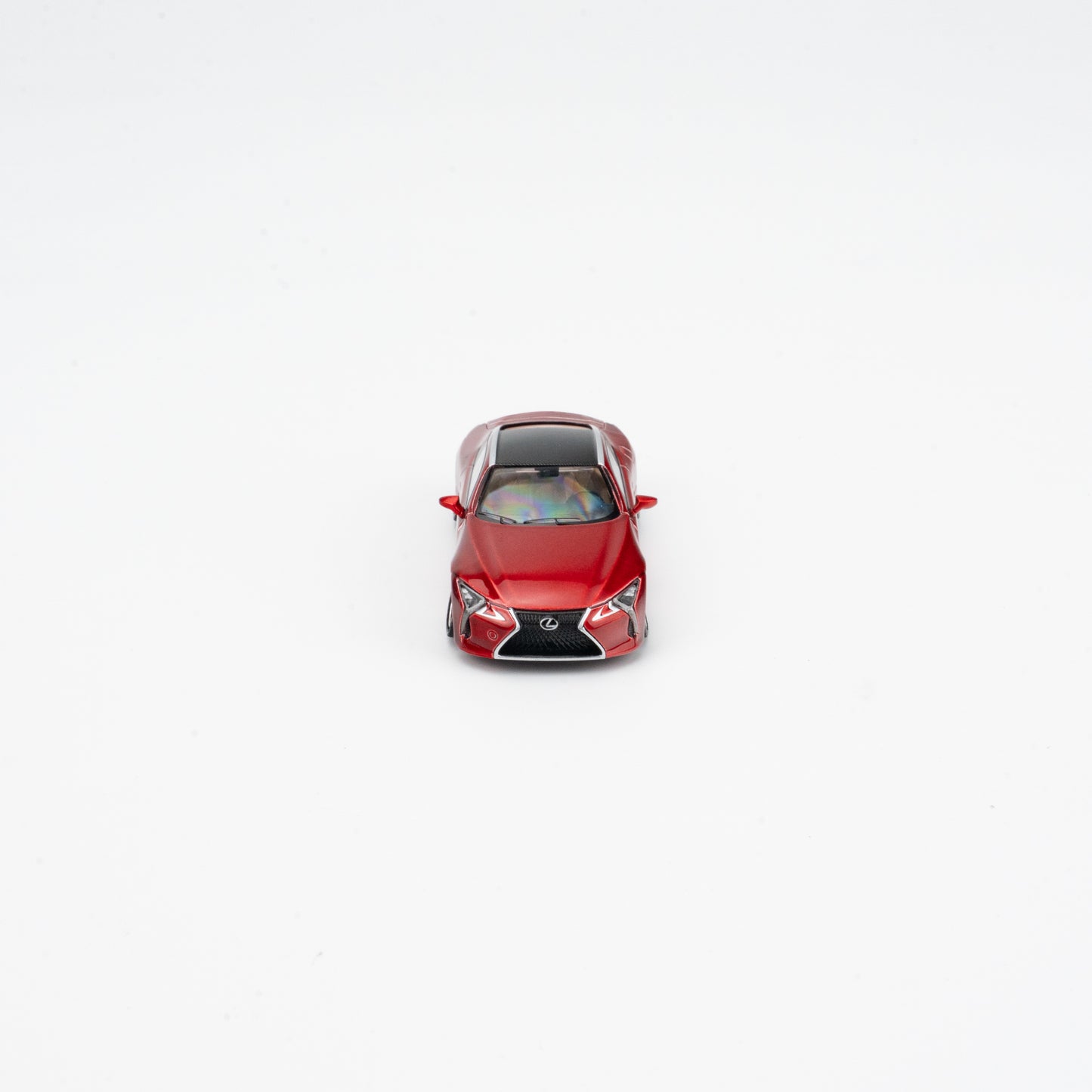 GCD X Enchery 1:64 Lexus LC500 Low Stance Red LHD