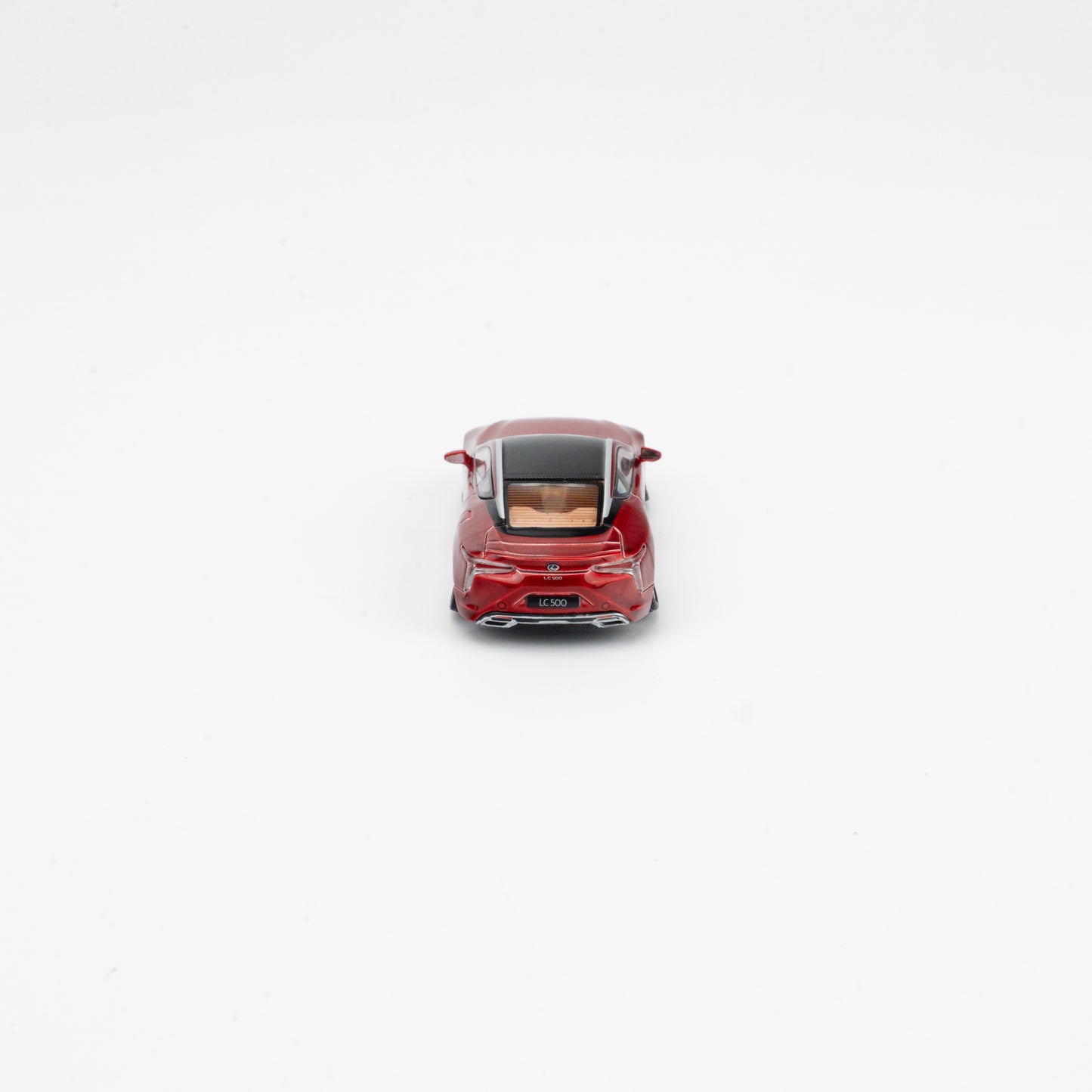 GCD X Enchery 1:64 Lexus LC500 Low Stance Red LHD