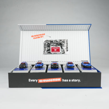 Tarmac Works 1:64 10th Anniversary Box Set - 5 Model Cars + Tarmac Cards