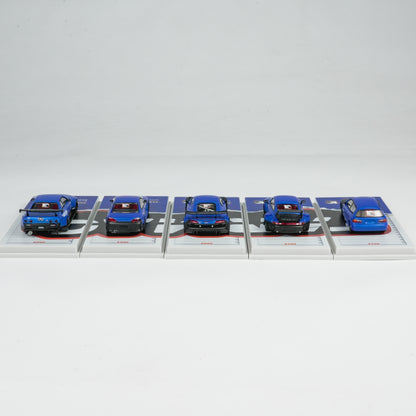 Tarmac Works 1:64 10th Anniversary Box Set - 5 Model Cars + Tarmac Cards