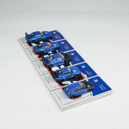 Tarmac Works 1:64 10th Anniversary Box Set - 5 Model Cars + Tarmac Cards