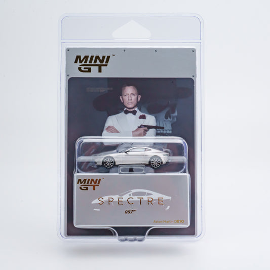 Mini GT 1:64 Aston Martin DB10 “Spectre” in Blister Packaging English Version (MGT00910-007E)