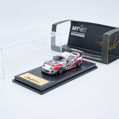 Ignition Model 1/64 Toyota Supra (JZA80) RZ White Malaysia MY64 Special Edition (IG3842)