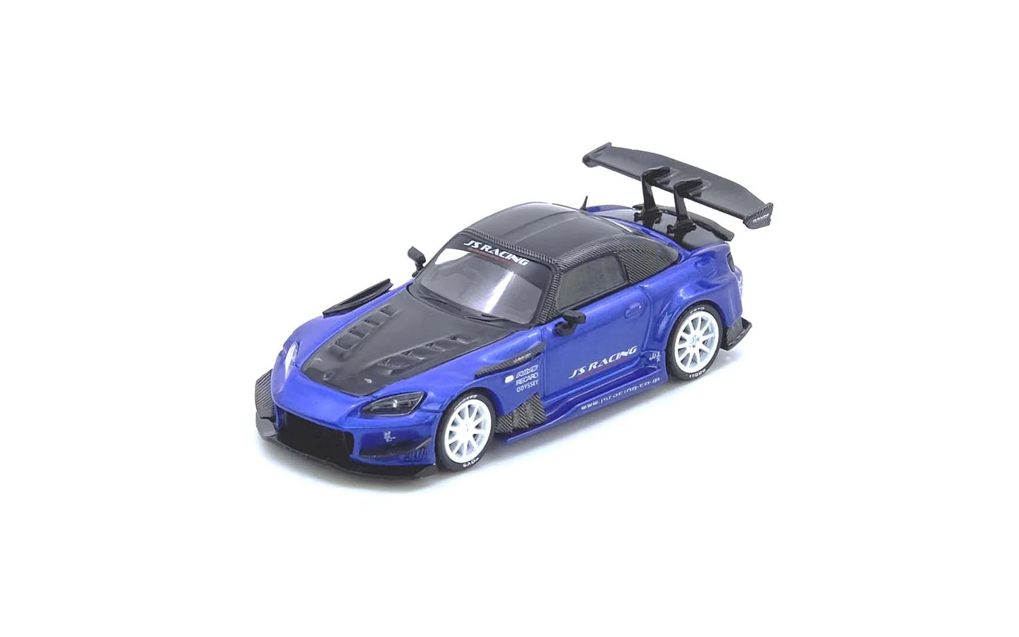 INNO64 1/64 HONDA S2000 J'S RACING Blue (IN64-S2000JS-BLUE)