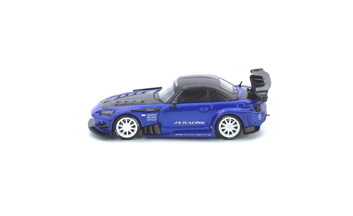 INNO64 1/64 HONDA S2000 J'S RACING Blue (IN64-S2000JS-BLUE)