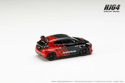 Hobby Japan 1:64 Toyota GRMN YARIS CIRCUIT PACKAGE YOKOHAMA ADVAN COLOR